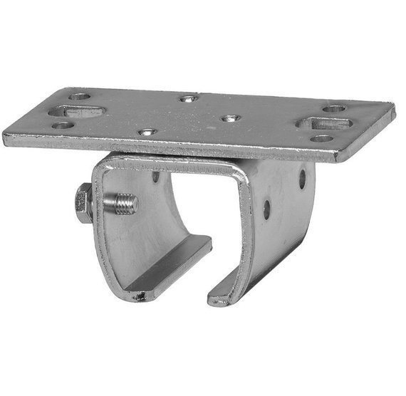 Uchwyt sufitowy do szyny 48.5x43.5mm typ 54.B02 stal nierdzewna A2 (AISI 304)