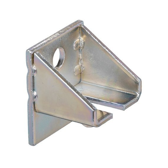 Uchwyt ścienny regulowany krótki do szyny 40x35mm typ 23.B05 ocynk