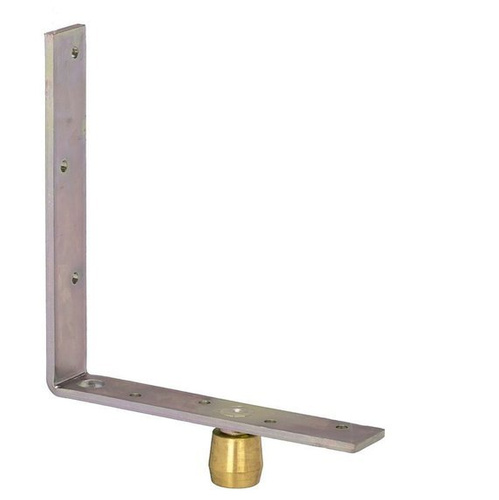 Narożnik dolny 160x160x30mm z rolką mosiężną ⌀20mm typ 33.M95