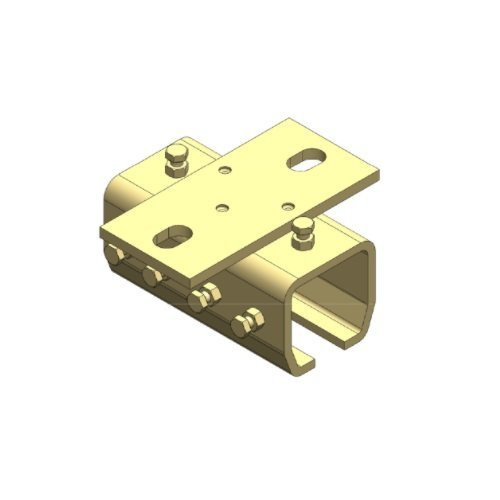 Łącznik szyny nośnej 80x75 mm typ 26.B30P, EN 795:2012, CEN/TS 16415:2013-D, z mocowaniem sufitowym M20, ocynk