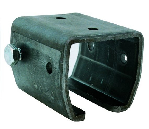 Uchwyt do szyny 90x110mm typ 27.B50 stal czarna