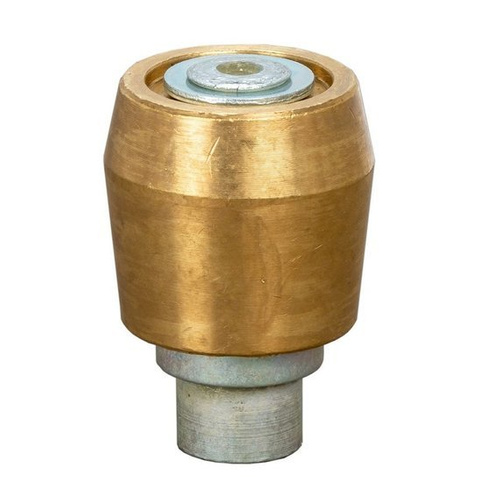 Rolka prowadząca mosiężna ⌀32mm typ 34.M48 z mocowaniem do nitowania