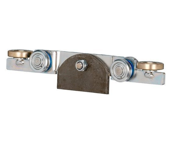 Wózek 6-kołowy (stabilizacja pozioma) do szyny 40x35mm typ 23.R97 ocynk