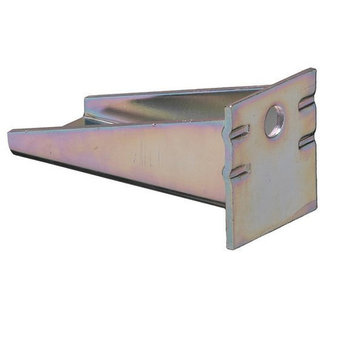 Uchwyt ścienny regulowany długi do szyny 65x60mm typ 25.B06 ocynk