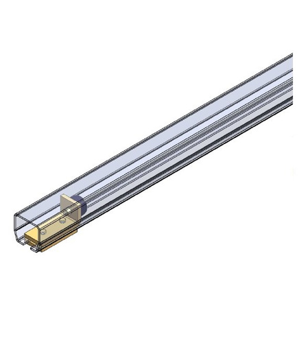 Stoper końcowy do szyny 90x110mm typ 27.X01 ocynk