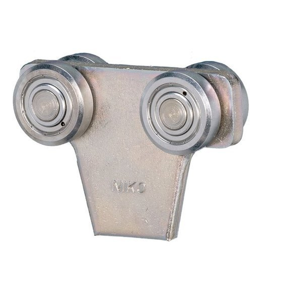 Wózek 4-kołowy do szyny 30x28mm typ 21.T00 ocynk