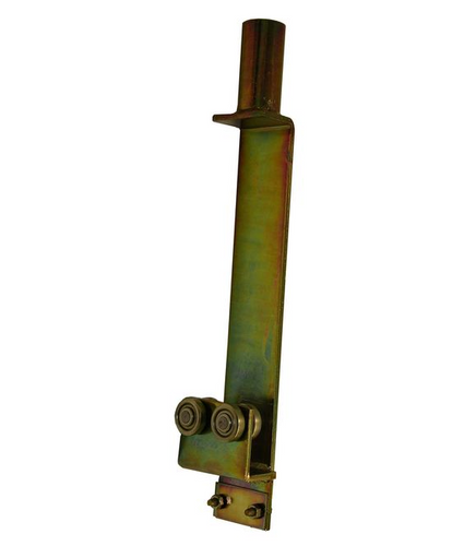Wózek 4-kołowy do szyny 40x35mm typ 23.X84 żółty ocynk