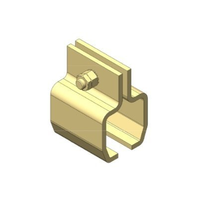 Uchwyt sufitowy szyny nośnej 80x75 mm typ 26.B03P EN 795:2012, CEN/TS 16415:2013-D, ocynk