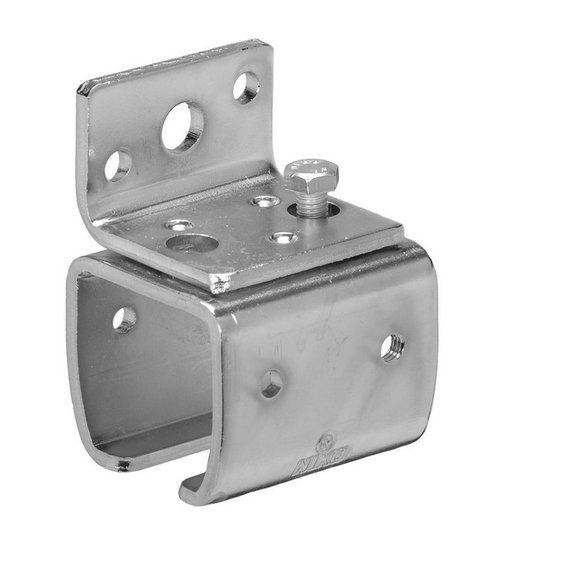 Uchwyt ścienny do szyny 40x35mm typ 73.B01 stal kwasoodporna A4 (AISI 316)