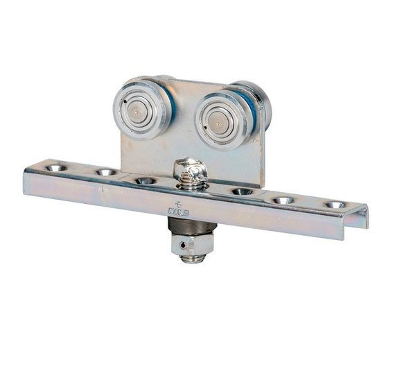 Wózek 4-kołowy do szyny 40x35mm typ 23.R62 ocynk