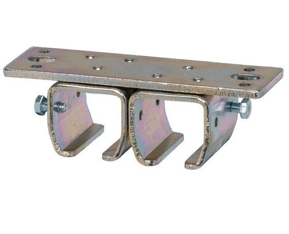 Uchwyt sufitowy podwójny do szyny 65x60mm typ 25.B32 ocynk
